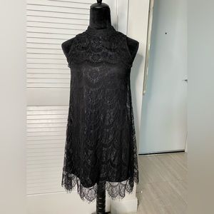 Black lace top/dress